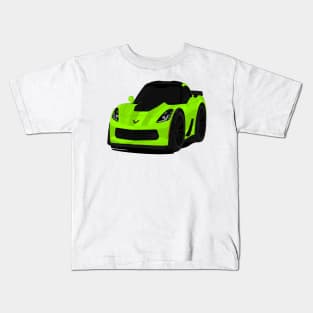 Z06 LIME Kids T-Shirt